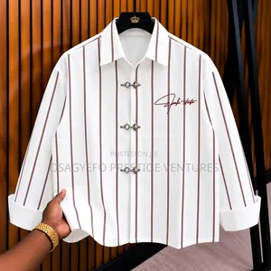 Men's Luxury Striped Shirt
