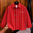 Men's Luxury Striped Shirt - 2