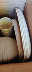 16-Piece Wheat Straw Dinner Set - 3