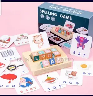 Treehole Wooden Spelling Game