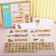 Treehole Wooden Spelling Game - 2