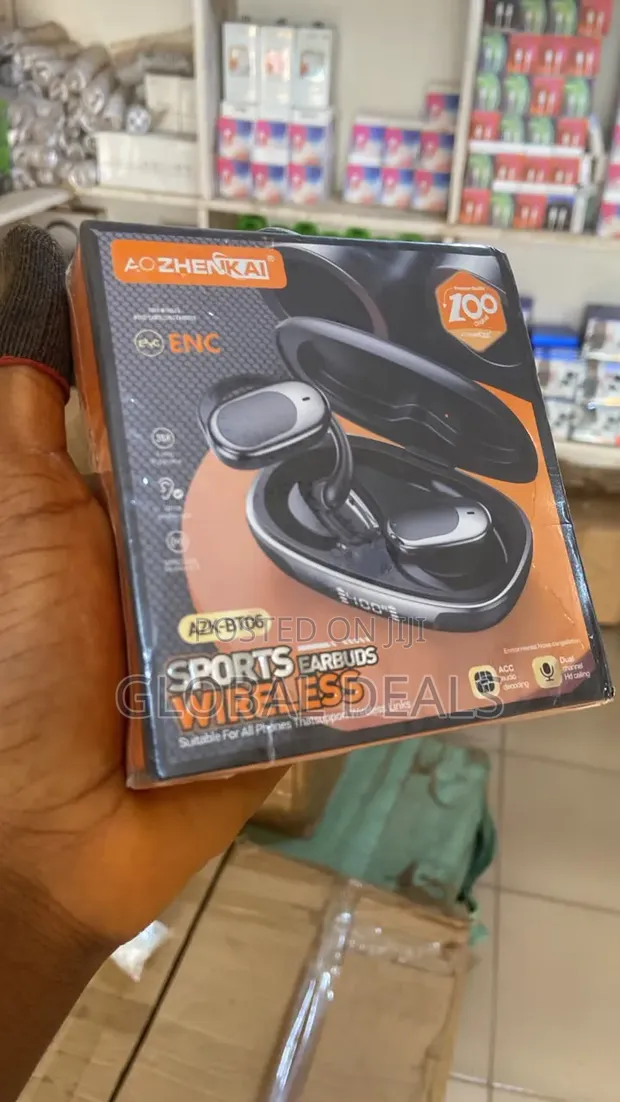 Original ZHENKAI Sports Wireless Earbuds AZK-BT06 - 1