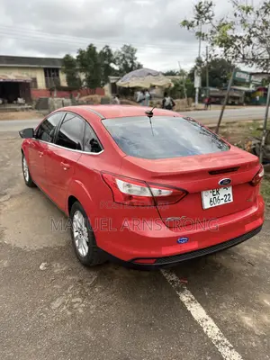 Ford Focus SEL Sedan 2012 Red