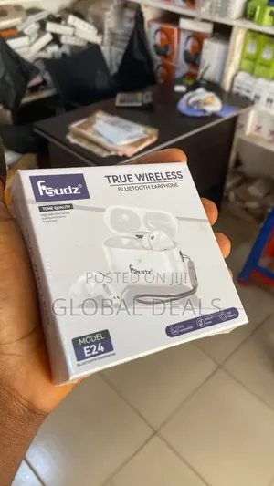 Fsudz E24 True Wireless Earphones - White