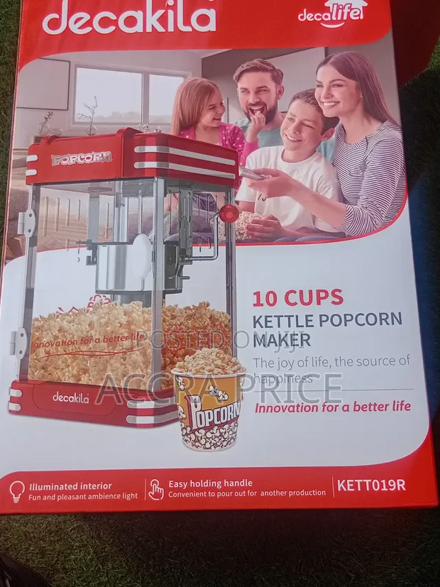 Decakila 10-Cup Popcorn Maker - 1