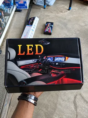 RGB Fiber Car Ambient Light Kit - Multicolor LED