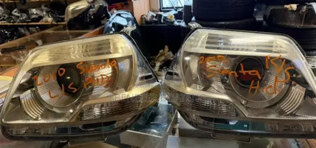 Toyota Sienta Headlight Pair - 2013-2014 Model - 1