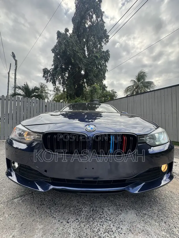 BMW 320i Sedan RWD 2015 Blue - 1
