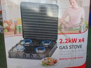 Decakila 4 Burner Gas Cooker - Brand New