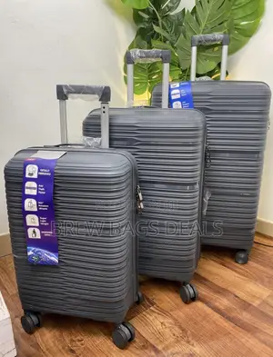Goodpartner 3-Piece Unbreakable Travel Luggage Set