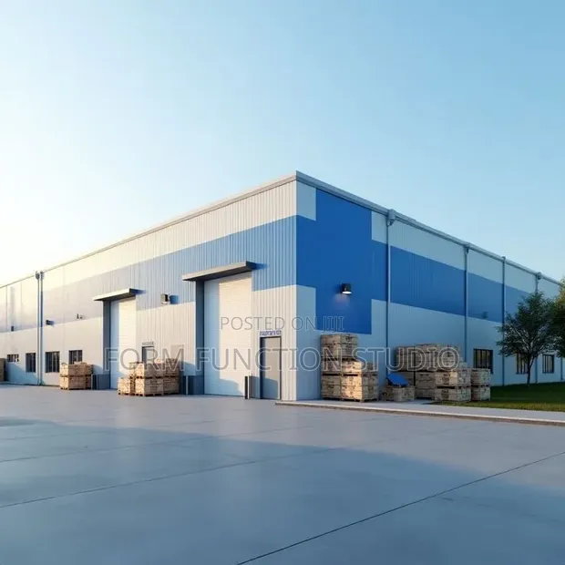 Warehouse Cold Storage Building Plan - 1