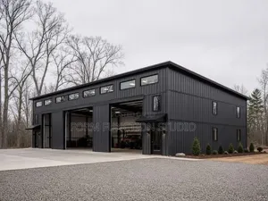 Warehouse Building Plan with Integrated Mezzanine Office