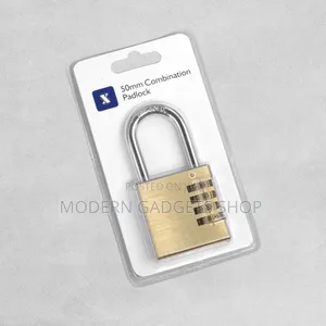 Y2K 4-Digit Combination Padlock - Keyless Security