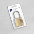 Y2K 4-Digit Combination Padlock - Keyless Security - 1