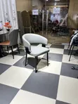 Modern Curved Executive Dining Chairs (Brand New) - 4