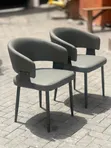 Modern Curved Executive Dining Chairs (Brand New) - 5