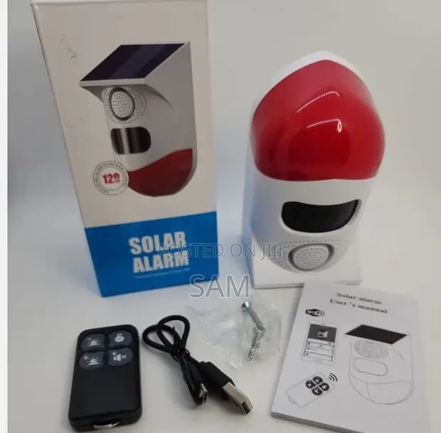 Solar-Powered Smart Security Alarm - 1