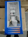 3-Tier Over-the-Toilet Storage Rack with Drawers - 1