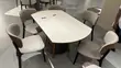 Luxury 6 Seater Adjustable Dining Set with Drawers - 2