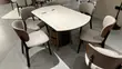 Luxury 6 Seater Adjustable Dining Set with Drawers - 3