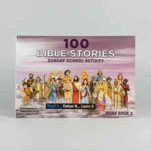 100 Bible Stories Sunday School Activity Workbook 2