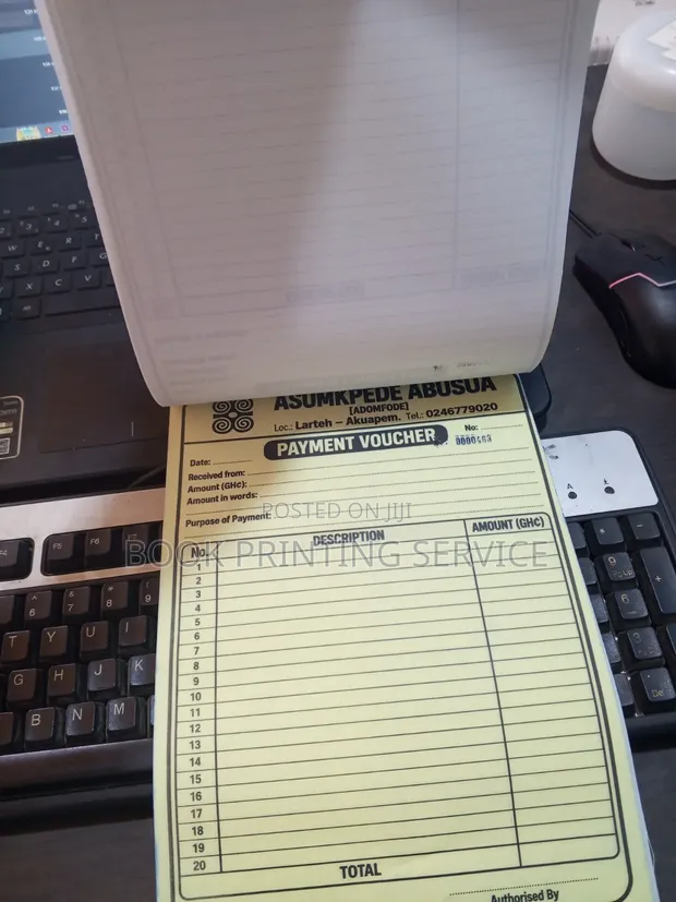 Invoice and Receipt Printing Service - 1