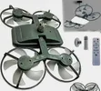 2-in-1 Drone Ceiling Fan with LED Light and Remote - 3