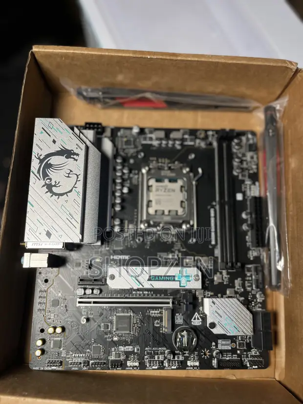 MSI B650M Gaming WiFi Motherboard + Ryzen 5 8400F AM5 CPU - 1
