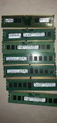 8GB DDR4 2133MHz Desktop RAM (Kingston, HP/Samsung, Sk Hynix) - 2