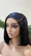 Bone Straight Bob Wig - 10 Inch - 3