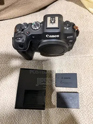 Canon EOS R8 with Two Original Batteries