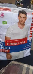 Men's White Undershirt - 1