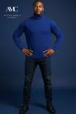 AMC Men's Knitted Turtleneck Sweaters - 1