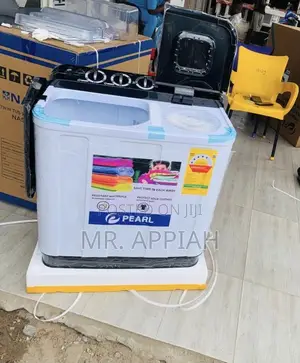 Pearl 7kg Twin Tub Washing Machine with Anti-Rat Base