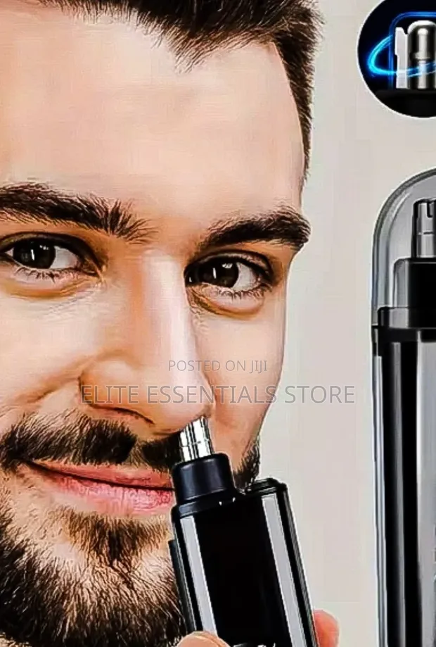 High Quality Automatic 360 Rotating Ear Nose Hair Trimmer - 1