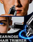 High Quality Automatic 360 Rotating Ear Nose Hair Trimmer - 2