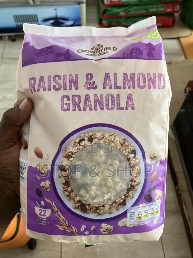 Crownfield Raisin & Almond Granola - 1