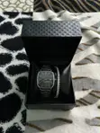 Customized Wrist Watch & Tennis Bracelet Set - 2