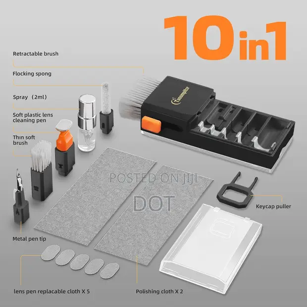 10-in-1 Gadget Cleaning Kit - 1