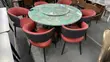 Luxurious 6-Chair Marble Dining Set (T004) - 2