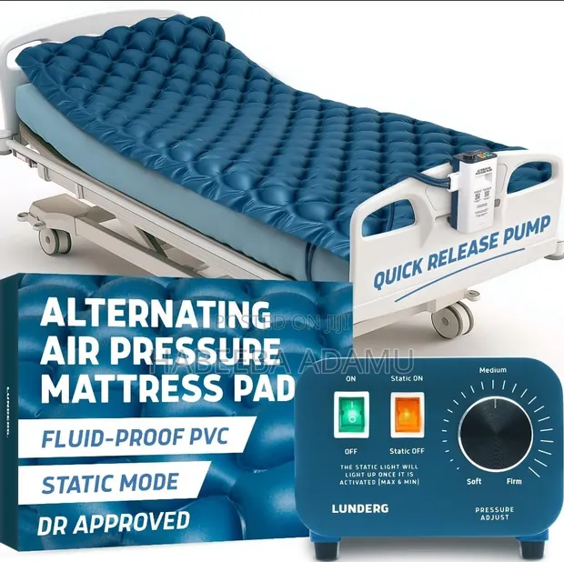 Alternating Air Pressure Mattress Pad - 1