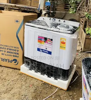 Pearl 18kg Twin Tub Washing Machine (White)