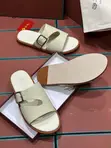 Loro Piana Offwhite Men's Slippers - 2