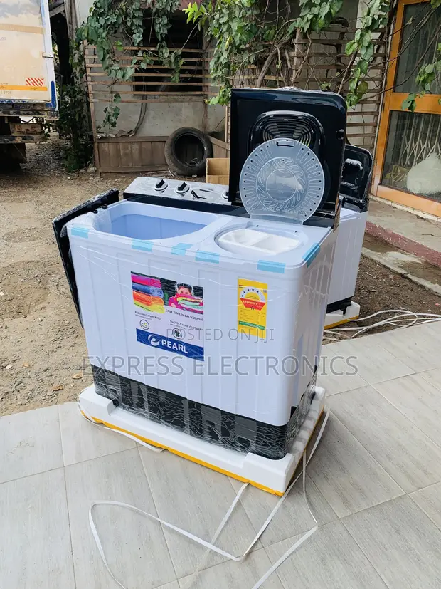 Pearl 11kg Semi-Auto Top Load Twin Tub Washing Machine - 1