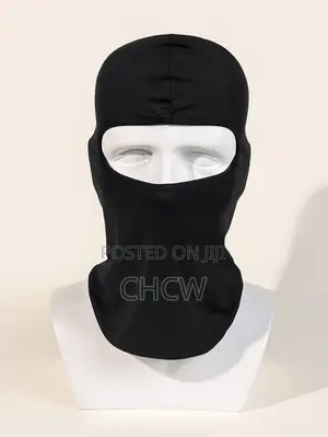 Premium Black Breathable Balaclava Ski Mask