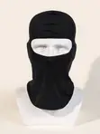 Premium Black Breathable Balaclava Ski Mask - 1
