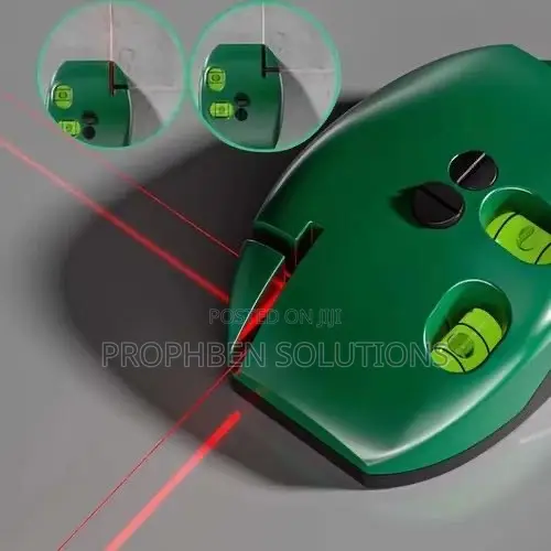 Two-Line Laser Level Gauge, 90-Degree Angle - 1