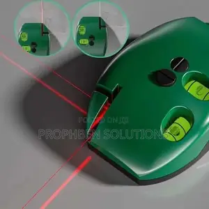 Two-Line Laser Level Gauge, 90-Degree Angle