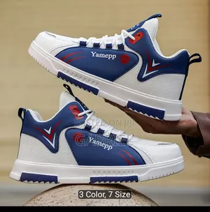 Men's Classic Color-Block Lace-Up Canvas Sports Shoes