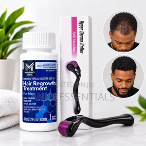 Member’s Mark Minoxidil 5% Solution with Hyper Derma Roller